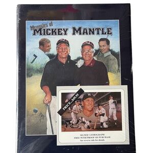 Mickey Mantle Memories Book